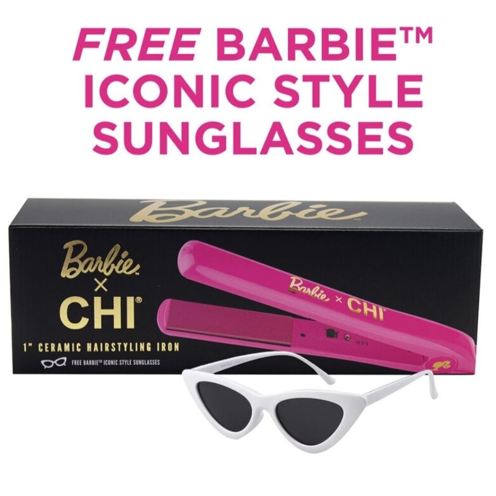 Barbie CHI NEW Hair Straightener+ Sunglasses